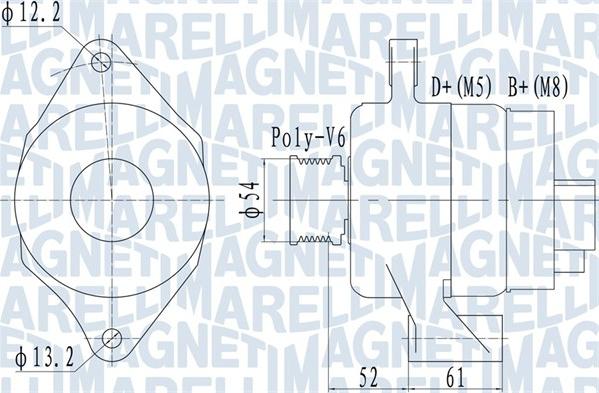 Magneti Marelli 063732049010 - Alternateur cwaw.fr