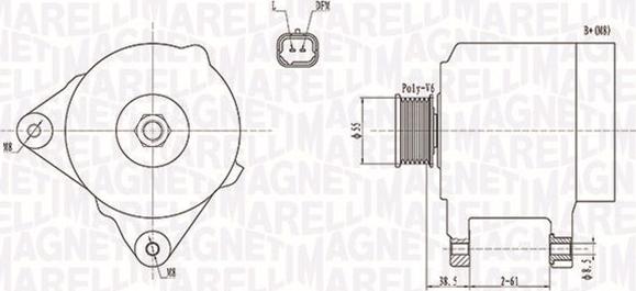 Magneti Marelli 063732043010 - Alternateur cwaw.fr