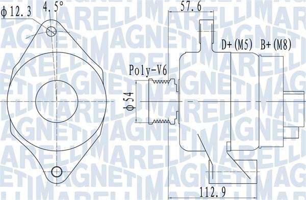 Magneti Marelli 063732050010 - Alternateur cwaw.fr