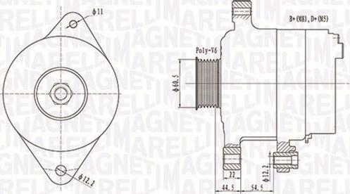 Magneti Marelli 063732062010 - Alternateur cwaw.fr