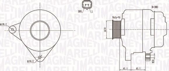 Magneti Marelli 063732008010 - Alternateur cwaw.fr