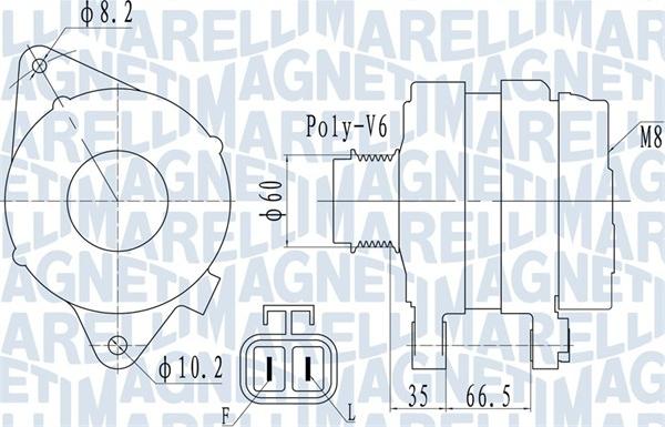 Magneti Marelli 063732010010 - Alternateur cwaw.fr