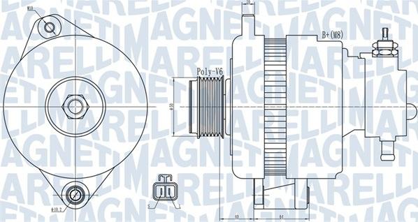 Magneti Marelli 063732018010 - Alternateur cwaw.fr