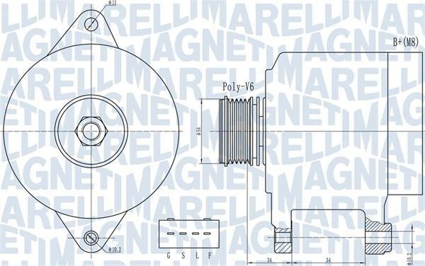 Magneti Marelli 063732013010 - Alternateur cwaw.fr