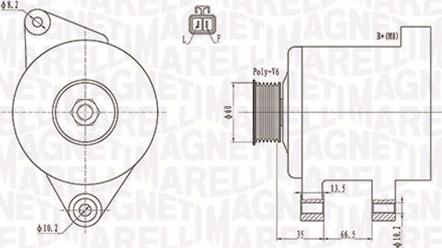 Magneti Marelli 063732017010 - Alternateur cwaw.fr