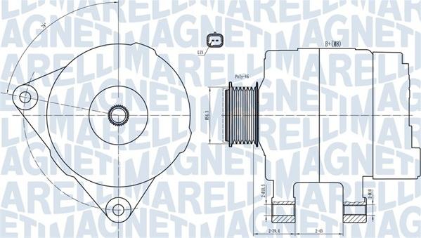 Magneti Marelli 063732033010 - Alternateur cwaw.fr