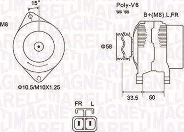 Magneti Marelli 063732020010 - Alternateur cwaw.fr