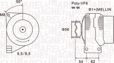 Magneti Marelli 063732028010 - Alternateur cwaw.fr