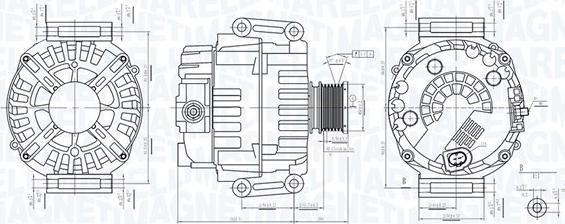 Magneti Marelli 063732072010 - Alternateur cwaw.fr