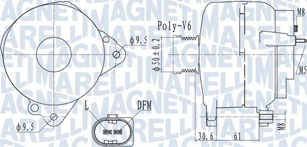 Magneti Marelli 063732118010 - Alternateur cwaw.fr