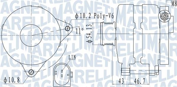 Magneti Marelli 063732113010 - Alternateur cwaw.fr