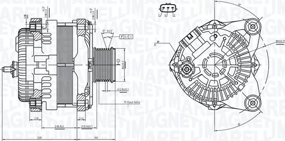 Magneti Marelli 063732182010 - Alternateur cwaw.fr