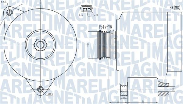 Magneti Marelli 063732133010 - Alternateur cwaw.fr