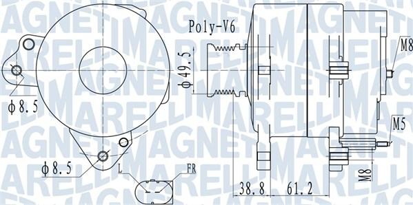 Magneti Marelli 063732137010 - Alternateur cwaw.fr