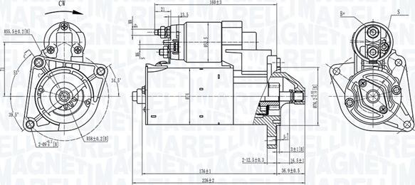 Magneti Marelli 063725399010 - Démarreur cwaw.fr