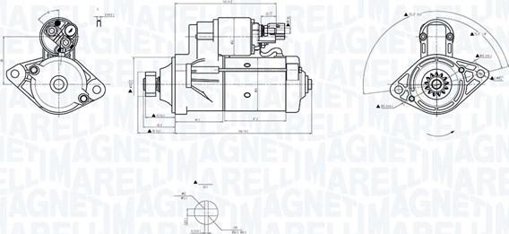 Magneti Marelli 063726156010 - Démarreur cwaw.fr