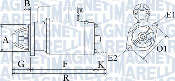 Magneti Marelli 063720923010 - Démarreur cwaw.fr