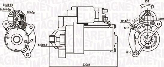 Magneti Marelli 063720594010 - Démarreur cwaw.fr