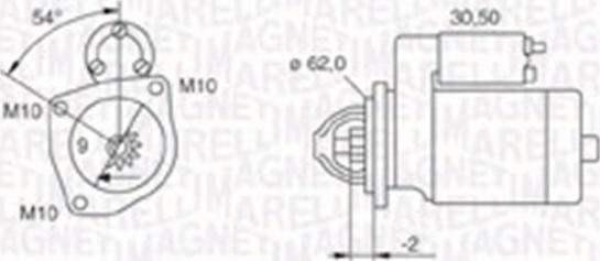 Magneti Marelli 063720566010 - Démarreur cwaw.fr