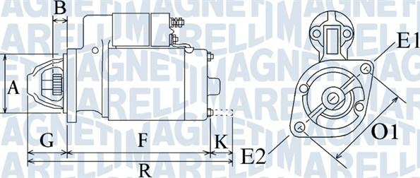 Magneti Marelli 063720162010 - Démarreur cwaw.fr