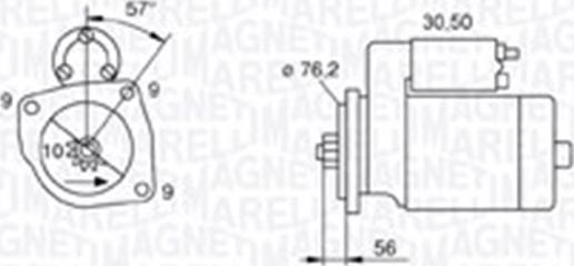 Magneti Marelli 063720801010 - Démarreur cwaw.fr