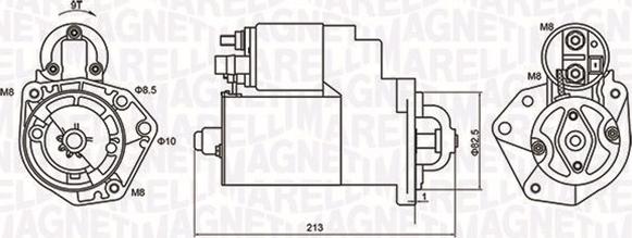 Magneti Marelli 063720880010 - Démarreur cwaw.fr