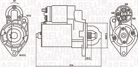 Magneti Marelli 063720879010 - Démarreur cwaw.fr