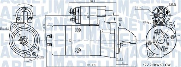 Magneti Marelli 063720350010 - Démarreur cwaw.fr