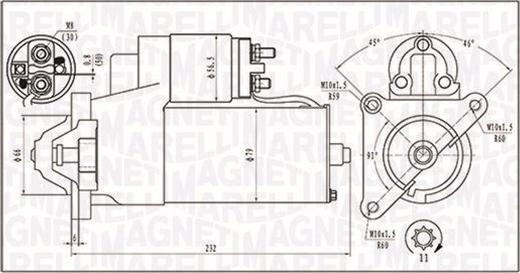 Magneti Marelli 063720373010 - Démarreur cwaw.fr