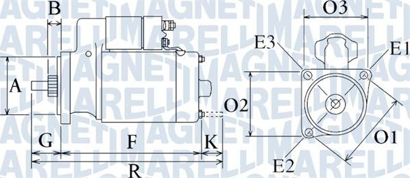 Magneti Marelli 063720294010 - Démarreur cwaw.fr