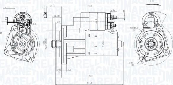 Magneti Marelli 063720297010 - Démarreur cwaw.fr