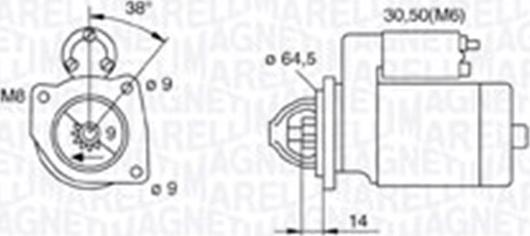 Magneti Marelli 063720796010 - Démarreur cwaw.fr