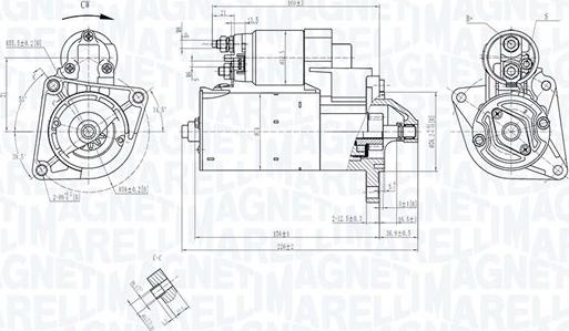 Magneti Marelli 063721447010 - Démarreur cwaw.fr