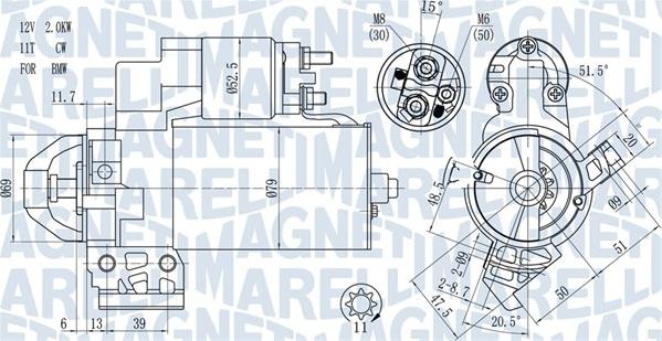 Magneti Marelli 063721466010 - Démarreur cwaw.fr