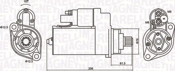 Magneti Marelli 063721405010 - Démarreur cwaw.fr