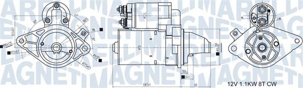 Magneti Marelli 063721407010 - Démarreur cwaw.fr