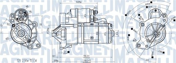 Magneti Marelli 063721416010 - Démarreur cwaw.fr