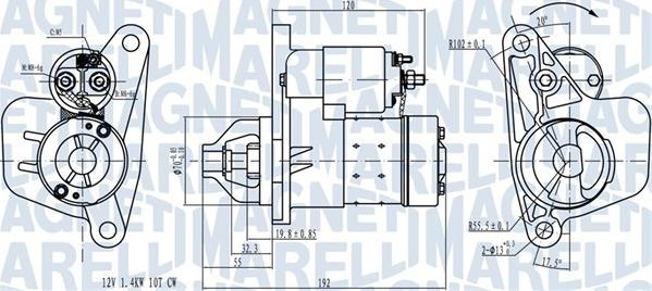 Magneti Marelli 063721418010 - Démarreur cwaw.fr