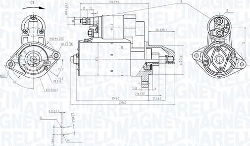 Magneti Marelli 063721535010 - Démarreur cwaw.fr