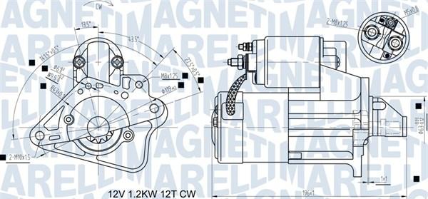 Magneti Marelli 063721524010 - Démarreur cwaw.fr