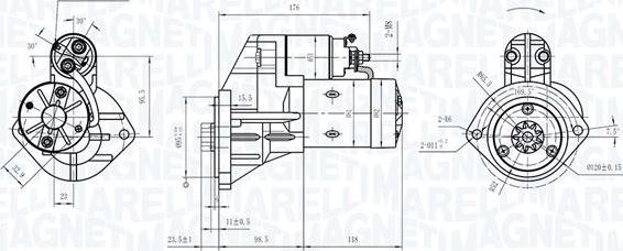 Magneti Marelli 063721159010 - Démarreur cwaw.fr