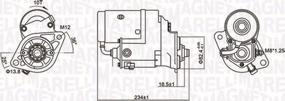 Magneti Marelli 063721154010 - Démarreur cwaw.fr