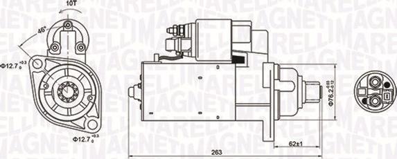 Magneti Marelli 063721181010 - Démarreur cwaw.fr