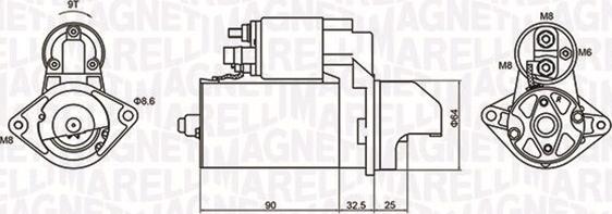 Magneti Marelli 063721334010 - Démarreur cwaw.fr