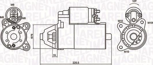 Magneti Marelli 063721336010 - Démarreur cwaw.fr