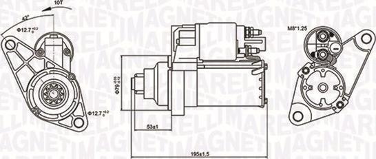 Magneti Marelli 063721330010 - Démarreur cwaw.fr