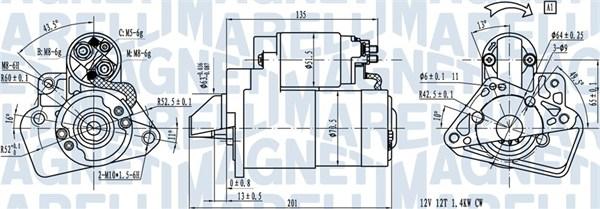 Magneti Marelli 063721332010 - Démarreur cwaw.fr