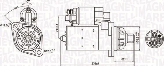 Magneti Marelli 063721337010 - Démarreur cwaw.fr