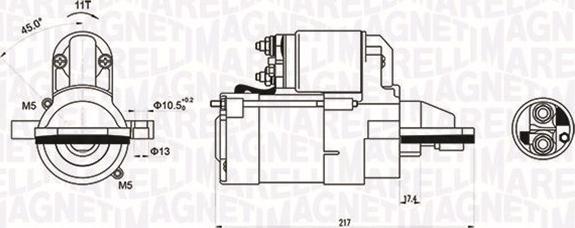 Magneti Marelli 063721246010 - Démarreur cwaw.fr