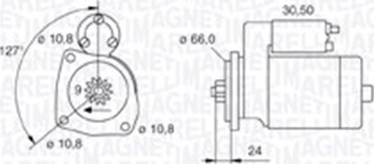 Magneti Marelli 063721242010 - Démarreur cwaw.fr